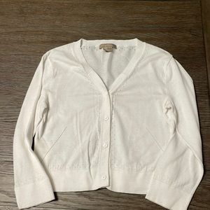 Tommy Bahama 3/4 crop sweater
